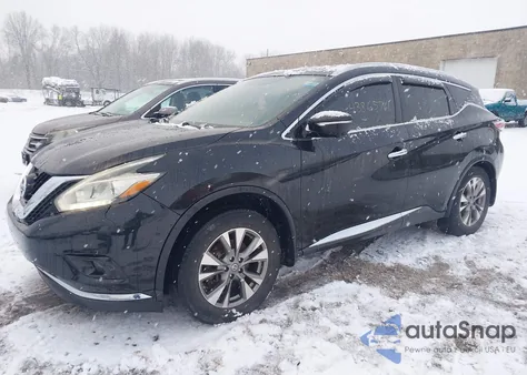2015 Nissan Murano Platinum/S/Sl/Sv from USA, damaged, VIN 5N1AZ2MHXFN246549